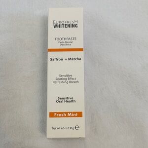 Farmasi Eurofresh Whitening Toothpaste - Saffron + Matcha